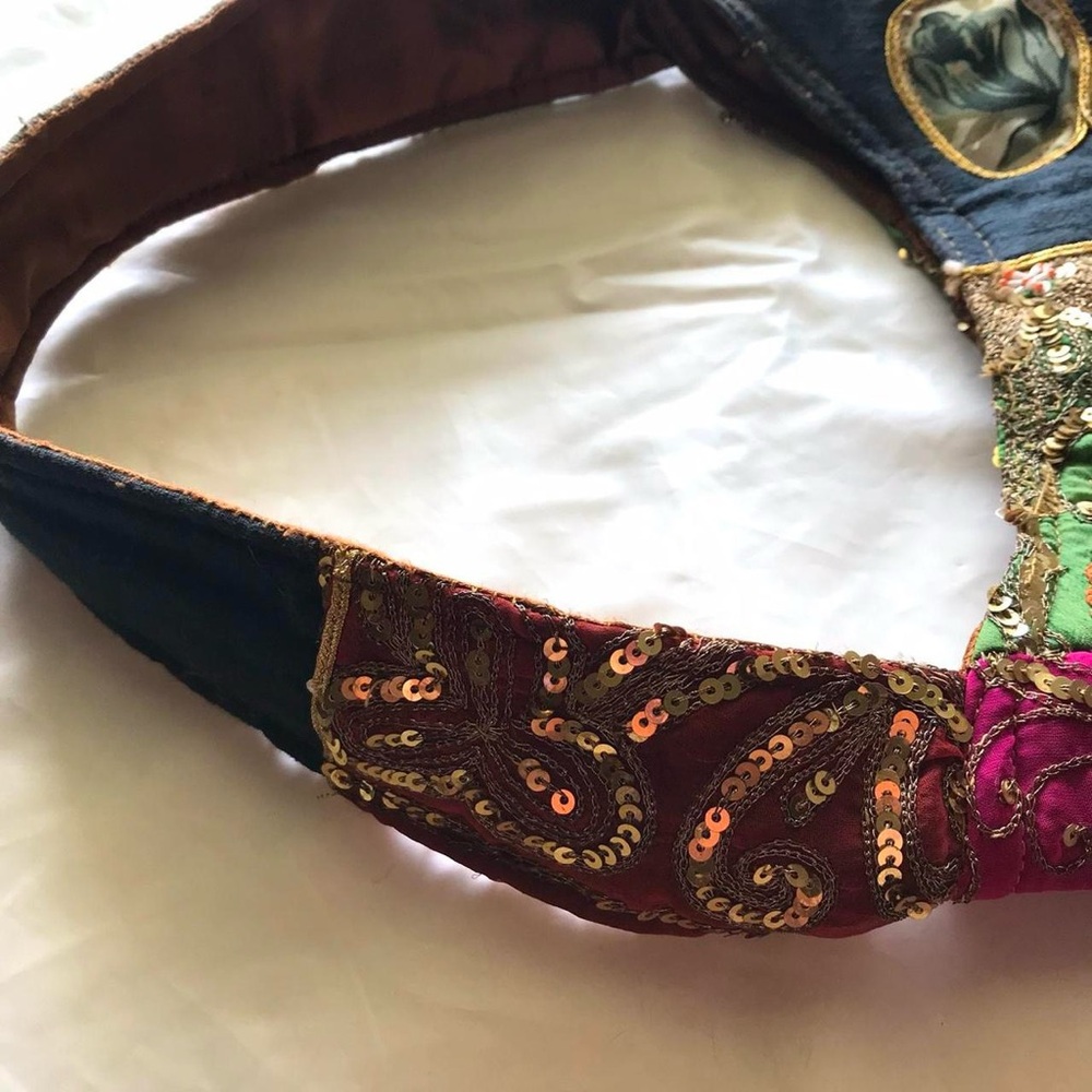 Colorful Patchwork Mini Bag - image 3